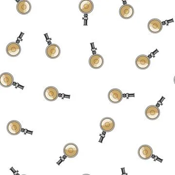 Pattern photography studio light cartoon vector Illustrazione stock