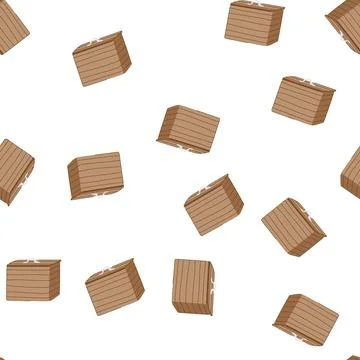 Pattern pile compost bin cartoon vector Stock Illustration