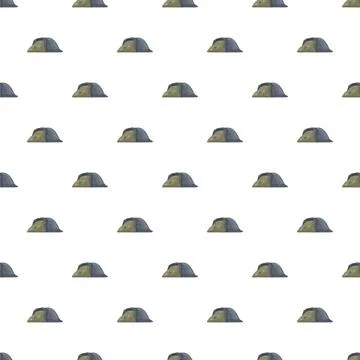 Pattern with piles of dirt and old debris Stock Illustration
