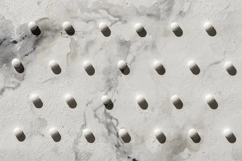 Pattern of pills on the table Stock Photos