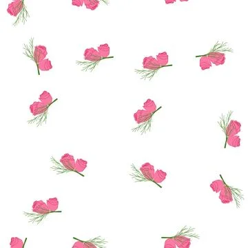 Pattern pin boutonniere cartoon vector イラスト素材