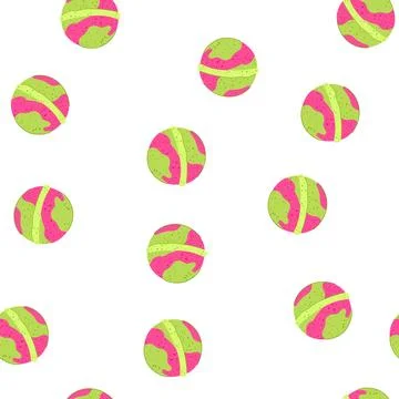 Pattern pink and green bath bomb for relaxation concept Illustrazione stock