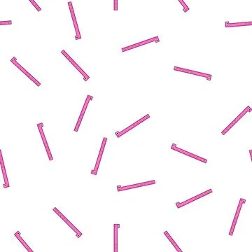 Pattern Pink event wristband representing music festival access control Illustrazione stock