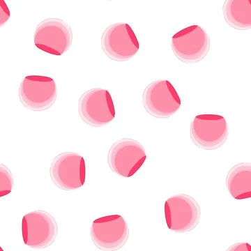 Pattern pink glowing dome creating a protective barrier effect イラスト素材