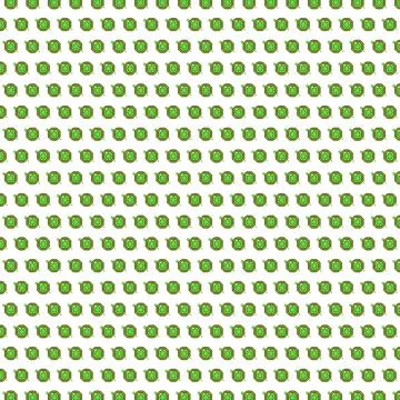 Pattern pixel art kiwi fruit design template Illustrazione stock