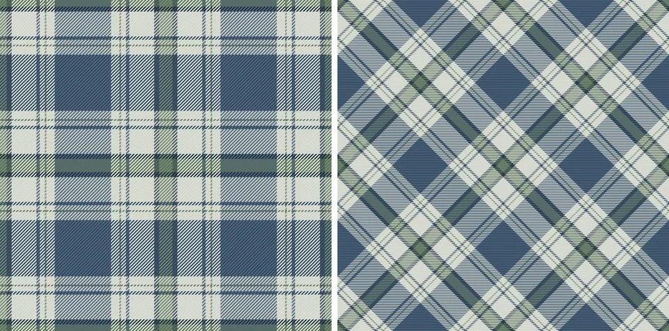 Pattern plaid texture of tartan vector fabric with a textile check backgrou.. Stock Illustration