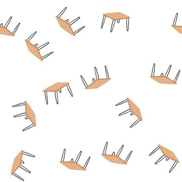 Pattern plank wood table cartoon vector Ilustración de archivo