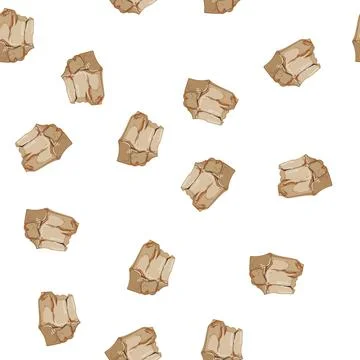Pattern plant aquarium stone cartoon vector イラスト素材