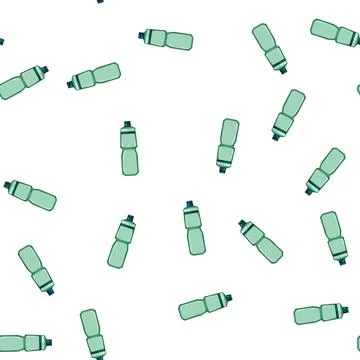 Pattern plastic bike bottle cartoon vector Stock Illustration
