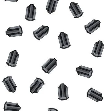Pattern plastic desk organizer cartoon vector Stock Illustration
