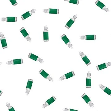 Pattern plastic eye drop cartoon vector 스톡 일러스트