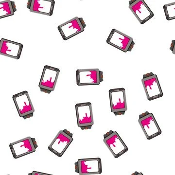 Pattern plastic ink cartridge cartoon vector 스톡 일러스트