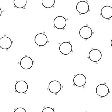 Pattern plastic pipe clamp cartoon vector Stock Illustration