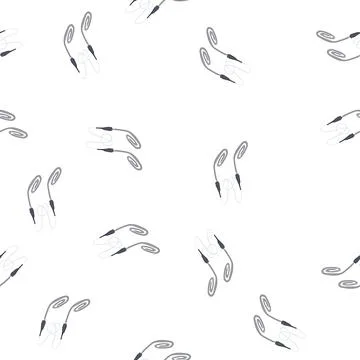 Pattern plastic shoe dryer electric cartoon vector Stock Illustration
