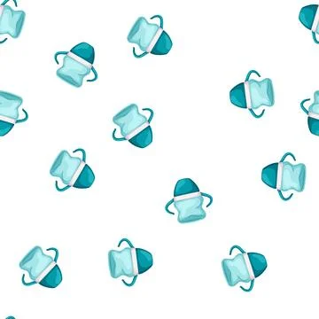 Pattern plastic sippy cup cartoon vector Stock Illustration