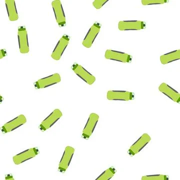 Pattern plastic water bottle reusable cartoon vector Stock Illustration