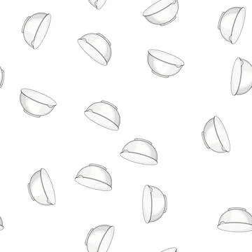 Pattern plastic yogurt container cartoon vector Stock Illustration