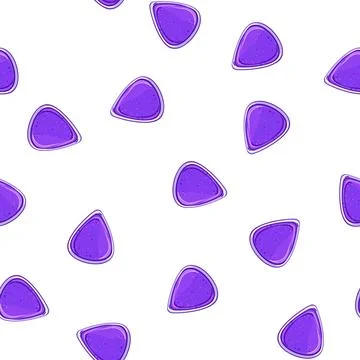 Pattern play guitar pick cartoon vector sign Stock Illustration