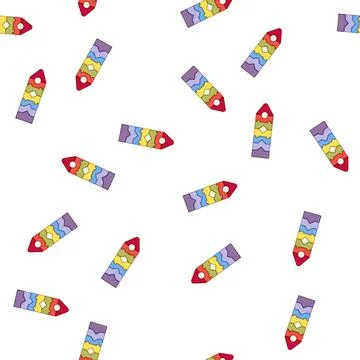 Pattern play pyramid toy cartoon vector Stock Illustration