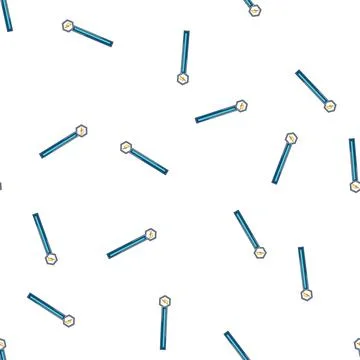 Pattern Player character energy power resource bar loading Illustrazione stock