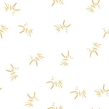 Pattern playful exclamation doodle cartoon vector Stock Illustration