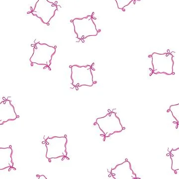 Pattern playfulness coquette cartoon vector Stock Illustration