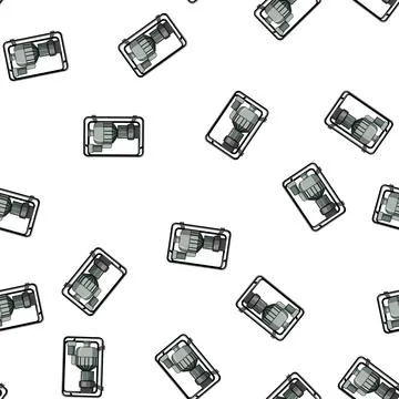 Pattern plumbing water pump cartoon vector Stock Illustration