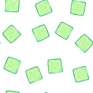 Pattern plush area rug cartoon vector 스톡 일러스트