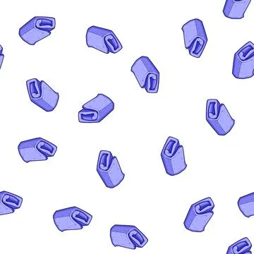 Pattern plush throw blanket cartoon vector イラスト素材