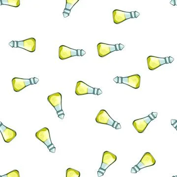Pattern poison potion bottle cartoon vector Stockillustratie
