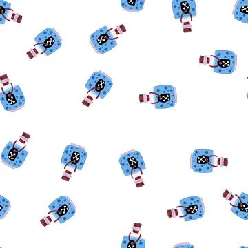 Pattern poison potion bottle showing crossbones danger symbol Stock Illustration