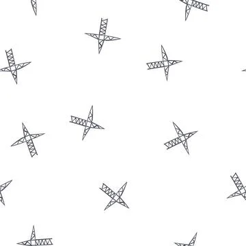 Pattern pole electric pylon cartoon vector 스톡 일러스트