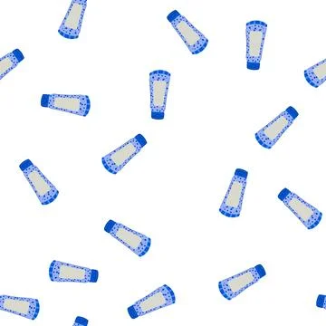 Pattern polish exfoliating scrub cartoon vector Stock Illustration