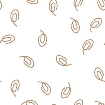 Pattern polyester rope cartoon vector Illustrazione stock