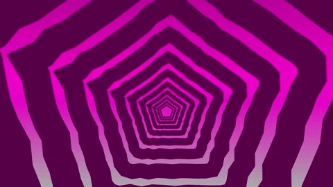 Pattern of Polygon Background Flying Consisting of Solid Pink Stock Footage 183368480