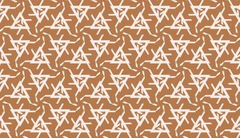 Pattern with polygonal geometric elements. Vector Seamless illustration. Temp Stock Illustration