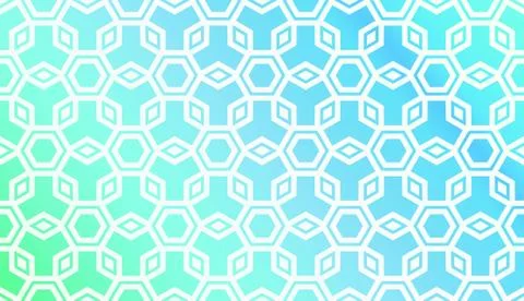 Pattern With Polygonal Geometric Elements. Vector Illustration. Template For  Stock Illustration