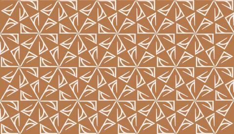 Pattern with polygonal geometric elements. Vector Seamless illustration. Temp Stockillustratie