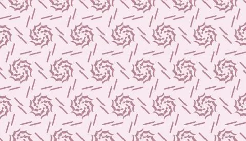 Pattern with polygonal geometric elements. Vector Seamless illustration. Temp 스톡 일러스트