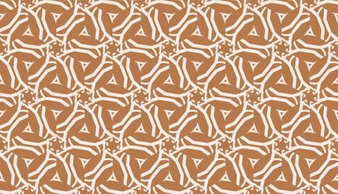 Pattern with polygonal geometric elements. Vector Seamless illustration. Temp 스톡 일러스트