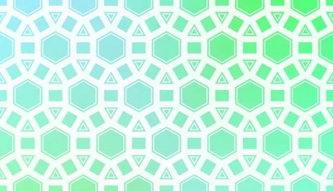 Pattern With Polygonal Geometric Elements. Vector Illustration. Template For  イラスト素材