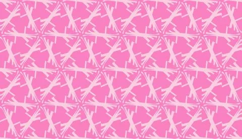 Pattern with polygonal geometric elements. Vector Seamless illustration. Temp 스톡 일러스트