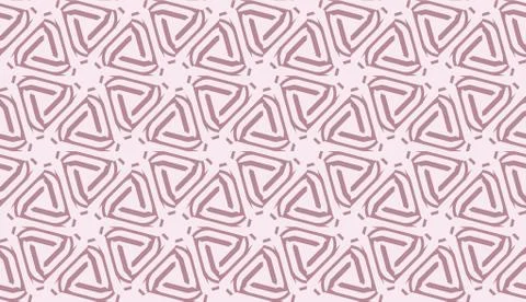 Pattern with polygonal geometric elements. Vector Seamless illustration. Temp Stockillustratie