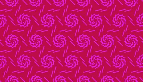 Pattern with polygonal geometric elements. Vector Seamless illustration. Temp Stockillustratie