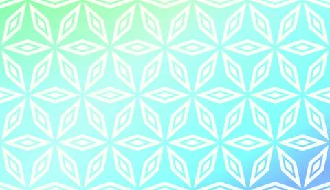 Pattern With Polygonal Geometric Elements. Vector Illustration. Template For  イラスト素材