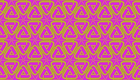 Pattern with polygonal geometric elements. Vector Seamless illustration. Temp Stock Illustration