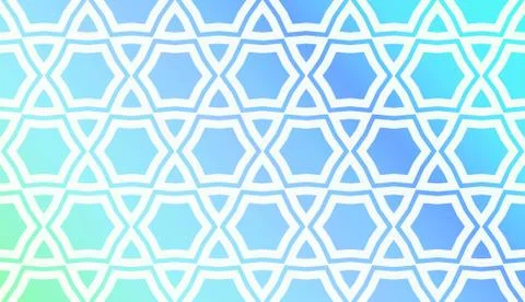 Pattern With Polygonal Geometric Elements. Vector Illustration. Template For  스톡 일러스트