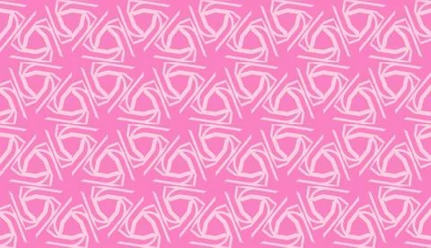 Pattern with polygonal geometric elements. Vector Seamless illustration. Temp Stock Illustration