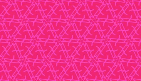 Pattern with polygonal geometric elements. Vector Seamless illustration. Temp イラスト素材