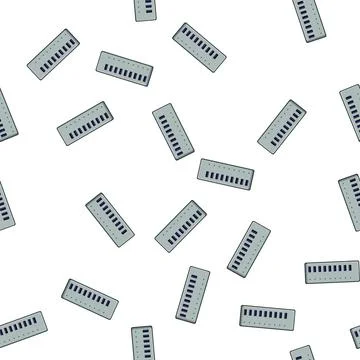 Pattern port usb hub cartoon vector Illustrazione stock